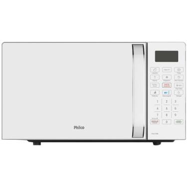 Imagem de Micro-ondas Philco 20L Multifunções Limpa Fácil PMO23BB Branco, Branco