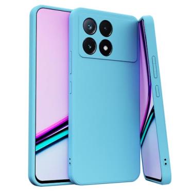 Imagem de Capa Capinha Case Para Motorola G56 Silicone Forro Aveludado Proteção Premium (AZUL TURQUESA)