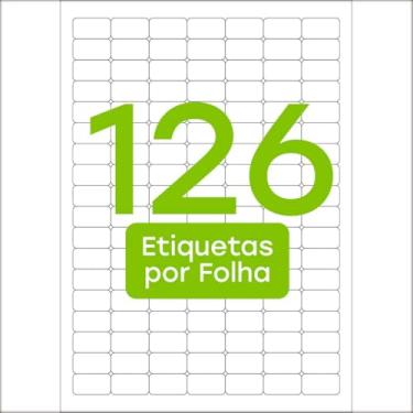 Imagem de Tilibra - Etiqueta adesiva inkjet/laser A4 15,0mmX26,0mm TBA4349 12600 unidades