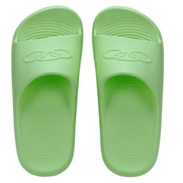 Imagem de Chinelo Olympikus Sereno Unissex, Verde, 35/36