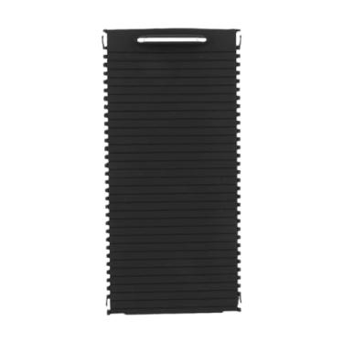 Imagem de Mqetly Painel de porta-copos, veneziana deslizante, console central, capa de persiana de enrolar, capa de persiana de enrolar