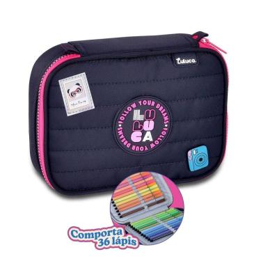 Imagem de Estojo Box Luluca Escola  Estojo Grande Feminino