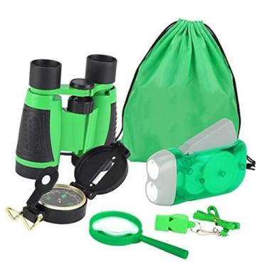 Imagem de TTETTZ 5x Conjunto de Exploradores, Conjunto de Exploração Da, Mini Binóculos, Kit de Aventura, Brinquedos Educativos de Exploração
