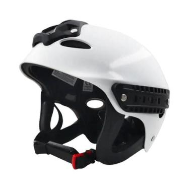 Imagem de Capacete Tático De Paintball À Prova De Choque, Trilho Guia SWAT CS, E