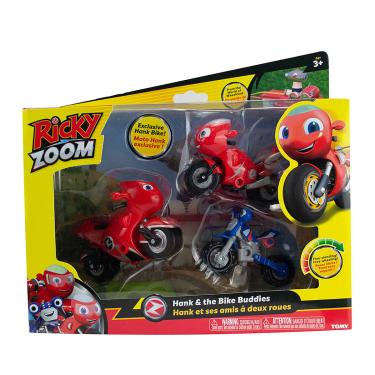 Imagem de Boneco Motinha Ricky Zoom, Hank e The Bike Buddies