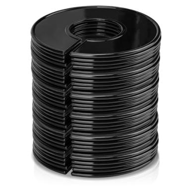 Imagem de Sukh Divisórias de armário de bebê 30 peças - Etiquetas de prateleira de organizador de roupas de plástico para rack de roupas, guarda-roupa, loja, armazém, berçário, itens essenciais para boutique