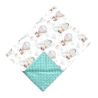 Imagem de Cobertor para bebês meninos | Cobertor de bebê macio e aconchegante, suprimentos para berçário para cuecas, viagens, sofá, piquenique, berço, cama, assento de carro, acampamento, chuveiro, batizado