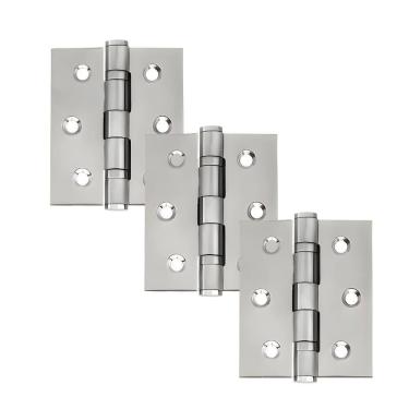 Imagem de Dobradiça Para Porta Haga 3.1/2 Com Rolamento Embutir 60Kg