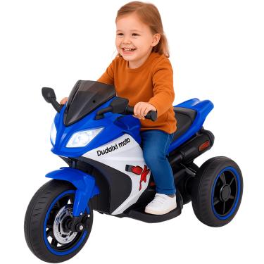Imagem de Moto Elétrica Infantil Biemme SP Max  Azul 12V