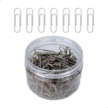 Imagem de Clips Para Papel Inox Metal 3cm 160 Peças - Darujo