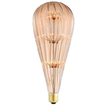 Imagem de Lâmpada LED Grande Vintage Filamento Retro 2W Ambar