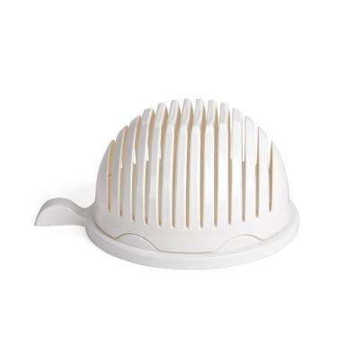 Imagem de Cortador E Fatiador Bowl De Saladas, Frutas E Legumes Branco