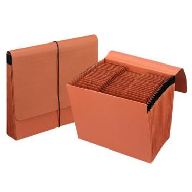Imagem de Organizador de pastas de arquivos expansível YNXPTBNC 21 bolsos A-Z