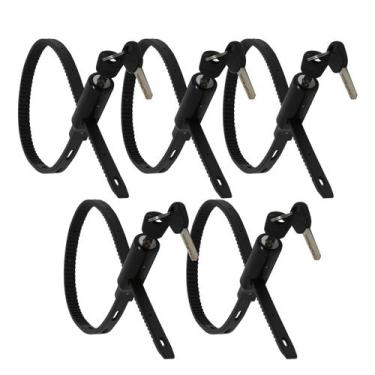 Imagem de Laço com zíper ajustável Lock Urban August para armário de geladeira