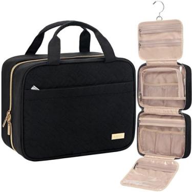 Imagem de Bolsa de higiene pessoal de viagem NISHEL para mulheres com organizado