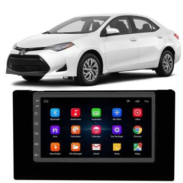 Imagem de Kit Multimidia Android Corolla 2018 e 2019 7 Pol GPS Wifi Tv - E-Droid