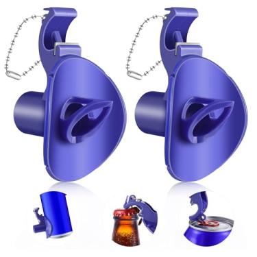 Imagem de Pacote com 2 ferramentas inovadoras de espingarda para beber com funil embutido, pistola de tiro 4 em 1, abridores manuais de latas perfeitos para festas de verão, campo de golfe, praia, piscina