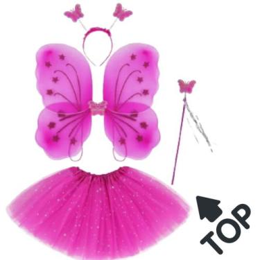 Imagem de Fantasia Fada Rosa Bailarina infantil meninas - Favorite