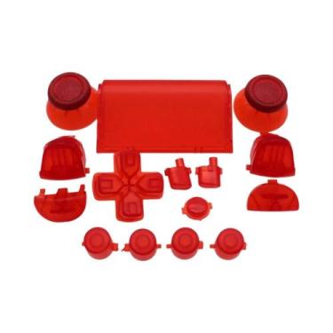 Imagem de Conjunto Completo De 18 Cores De Botões D-Pad Para Joysticks Para Cont