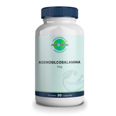 Imagem de Adenosilcobalamina (Vitamina B12) 1Mg - 30 Cápsulas