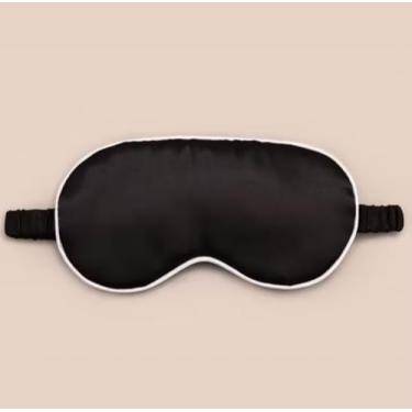 Imagem de Máscara de Dormir Premium, Dupla Face Preto e Cinza, Confortável com Elástico Ajustável