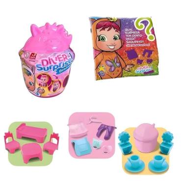 Imagem de Boneca Diver Surprise Mama E Chora Bolsinha - Modelos diversos - Divertoys