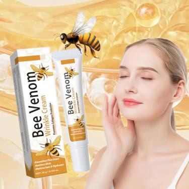Imagem de boticle Creme de remoção de rugas Bee Venom, creme firmador antirrugas atualizado 2025, creme hidratante facial, antienvelhecimento, restaura e melhora a elasticidade da pele, para todos os tipos de