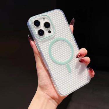 Imagem de Capa de luxo com glitter e lantejoulas brilhantes para iPhone 16 E 15 14 Plus 13 12 11 Pro Max, capa com cola gotejadora e céu estrelado (para iPhone 12/Azul)