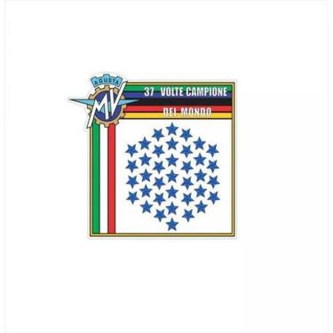Imagem de Adesivo Emblema 3D Compatível Moto Mv Agusta F4 Tanque 07