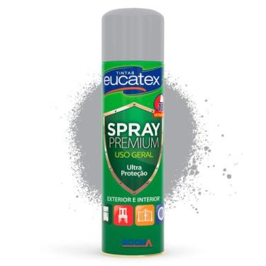 Imagem de Tinta Spray Colorido Eucatex 400ml para Madeira Metal Mdf Artesanato, 