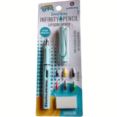 Imagem de Lapiseira Infinita Lapis Infinito Com 6 Pontas Para Desenhar - Polibri