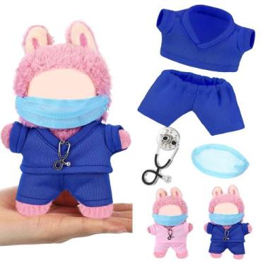 Imagem de Conjunto de roupas de boneca Velmitten Doctor Nurse Scrubs para boneca