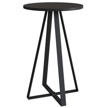 Imagem de Mesa Lateral Para Sala De Estar 27939 Preto Artesano Preto