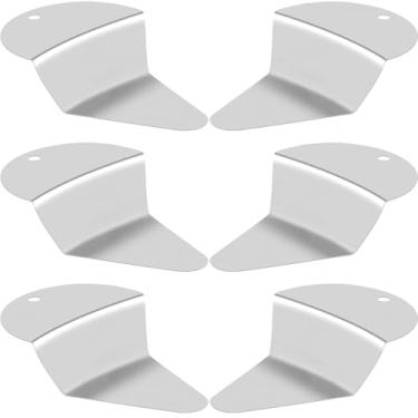 Imagem de KTZCTPCA 6 espátulas de fatia, cortador de bolo, pá de bolo, espátula de sobremesa, ferramenta, espátula, espátula, espátula, torta, espátula, utensílio versátil para bolo, sobremesa, pá de pizza em