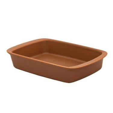 Imagem de Travessa refrataria tango 3,25L marrom G oxford 106311