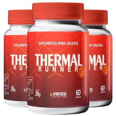 Imagem de 3x Cafeina Guaraná em Pó Chá Verde Runner em Cápsulas Caffeine + Vitamina C Vitamin Picolinato de Cromo Mineral Energia Resistencia Concentração Energy 60 Caps Spartacus Nutrition