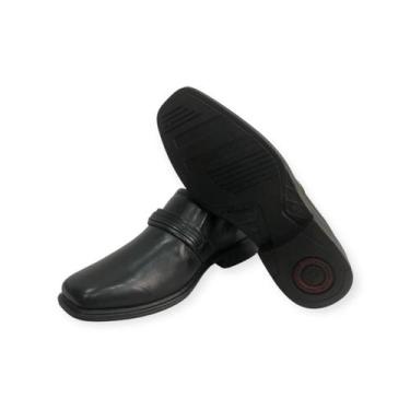 Imagem de Sapato Social Masculino em Couro Pegada Original Resistente Confortáve