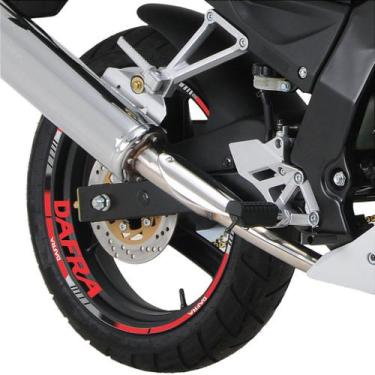 Imagem de Friso Adesivo Refletivo Dafra Citycom 300i - Alta Durabilidade - Cromo