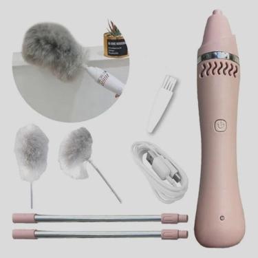 Imagem de Espanador Aspirador de Pó Portátil 360° Recarregável