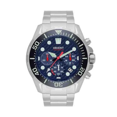 Imagem de Relógio Orient Diver Solar Prata Masculino MBSSC260 D1SXA
