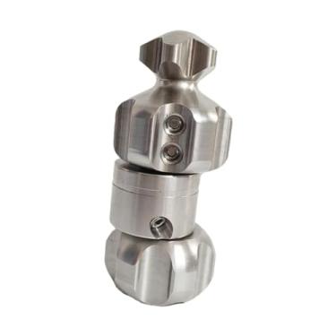 Imagem de Gralara Bico de Reposição para Esgoto, Resistente Ao Desgaste, Fácil de Instalar, Lavadora de Alta Pressão, Cabeça de Bico de Jato de Esgoto, Rosca Interna de, 100lmin180bar, Tamanho real