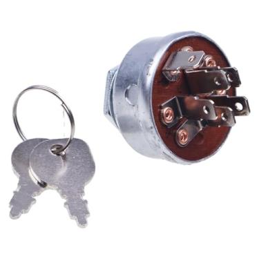 Imagem de Chamixx Interruptor de ignição de 3 posições 6 terminais 430-334 103-0206 compatível com Exmark Lazer Z Lazer Z XP e Toro Z 500 Series Z Master com cortadores de deck de 152 cm e 182 cm