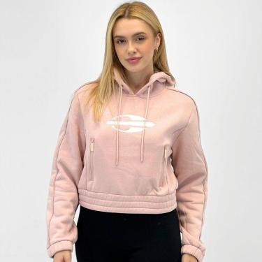Imagem de Blusa Mormaii Moletom Cropped Fechada Feminina-Feminino
