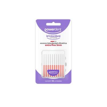Imagem de Escova Interdental Extra Fina 3mm Powerdent  Limpeza Profunda entre os