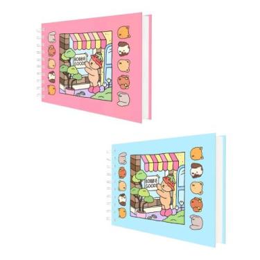 Imagem de Kit 2 Livro de Colorir com 48 Páginas - Mimi, Rosa, Azul
