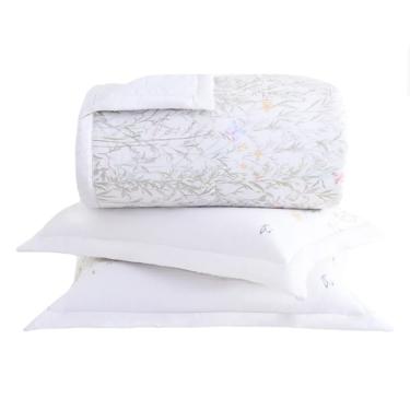 Imagem de Colcha  Queen 180 fios 3 Peças Percalle Verbena Buddemeyer