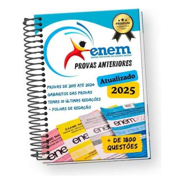 Imagem de Apostila Enem Provas Anteriores Questões 10 Últimos Anos Com