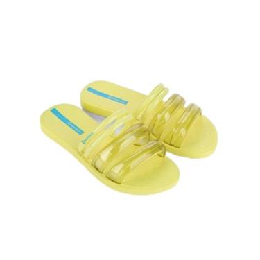 Imagem de Ipanema Puffer Tiras - Amarelo/azul - 39/40