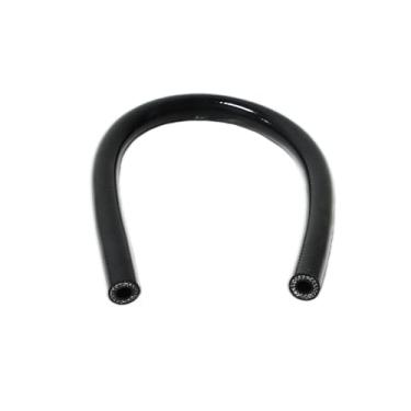 Imagem de I33T Tubo de silicone automotivo, ID 9/16" (14 mm) mangueira de silicone de acoplador reto, mangueira universal de refrigeração de radiador de alta temperatura de 3 camadas 1,6FT (0,5 m) (preto)