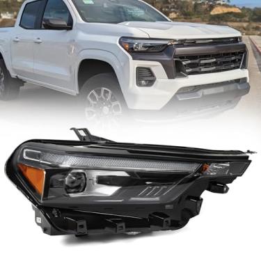 Imagem de Huray Farol de LED para Chevy Colorado 2023 2024 2025 ZR2 Z71 OE substituição da lâmpada dianteira (lado do passageiro (direita))